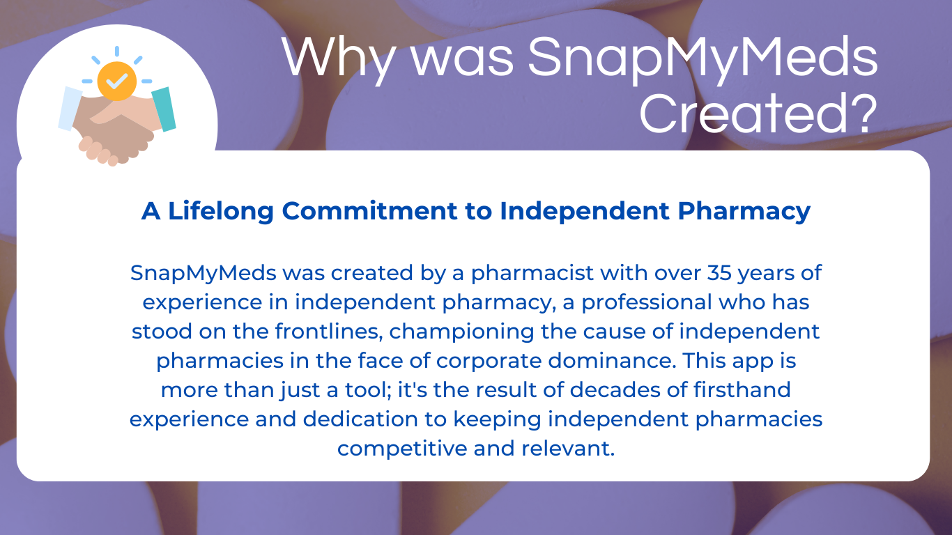Why Snapmymeds were created